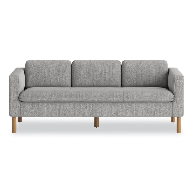 HON Parkwyn Series Sofa, 77w x 26.75d x 29h, Gray