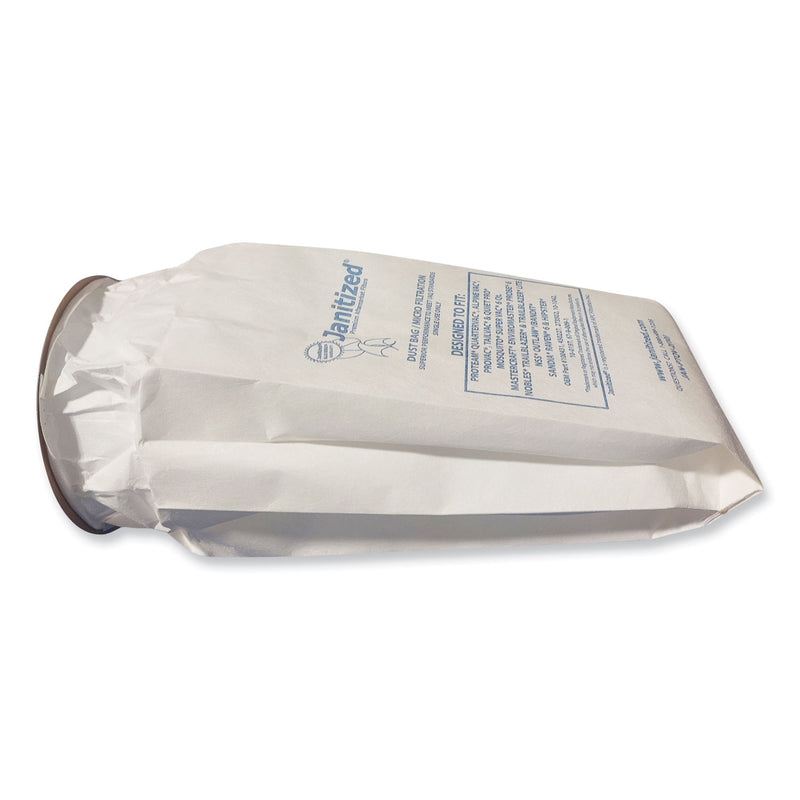 Janitized Vacuum Filter Bags Designed to Fit ProTeam 6 Qt. QuarterVac, 100/CT