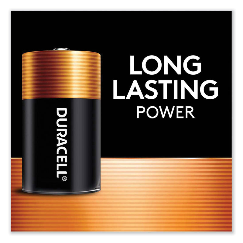 Duracell CopperTop Alkaline D Batteries, 4/Pack