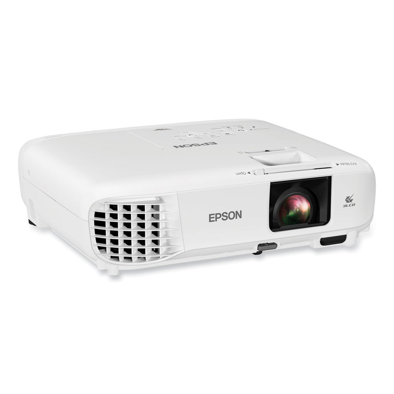 Epson PowerLite 118 3LCD XGA Classroom Projector, 3,800 lm, 1024 x 768 Pixels, 1.2x Zoom