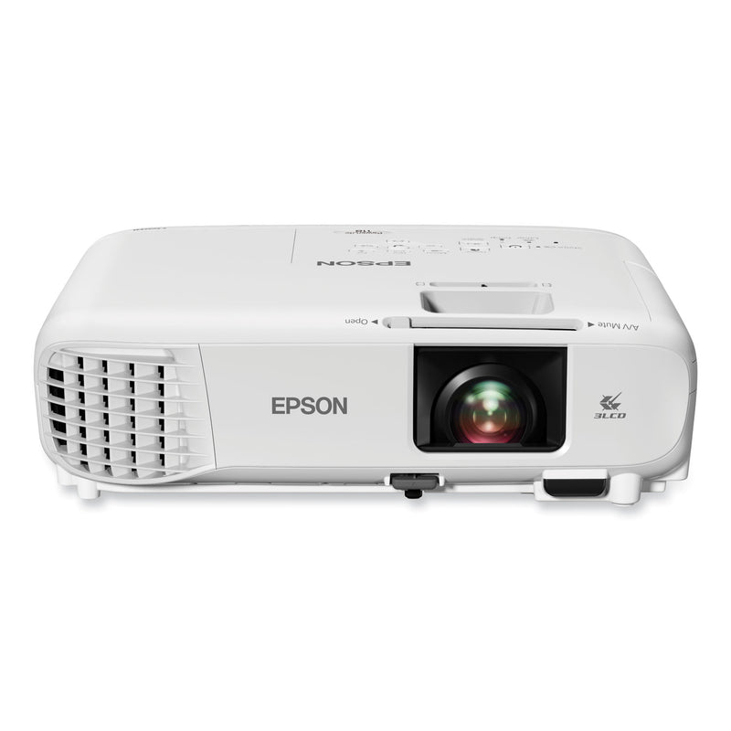 Epson PowerLite 118 3LCD XGA Classroom Projector, 3,800 lm, 1024 x 768 Pixels, 1.2x Zoom