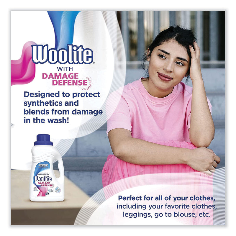 WOOLITE Laundry Detergent for All Clothes, Light Floral, 50 oz Bottle