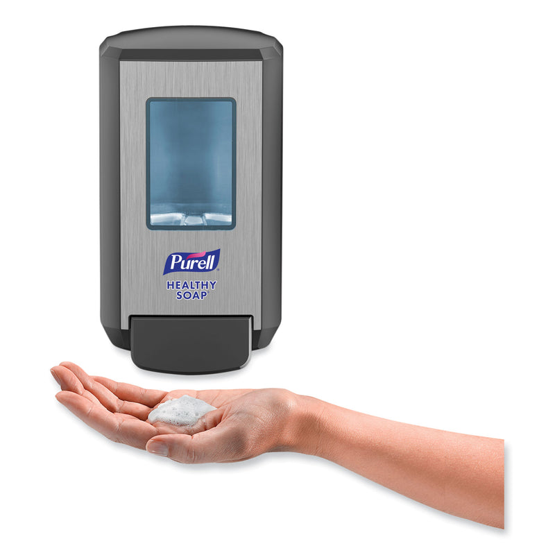 PURELL CS4 Soap Push-Style Dispenser, 1,250 mL, 4.88 x 8.8 x 11.38, Graphite