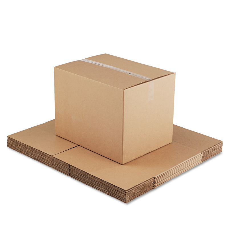 Universal Fixed-Depth Corrugated Shipping Boxes, Regular Slotted Container (RSC), 18" x 24" x 18", Brown Kraft, 10/Bundle